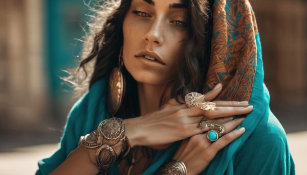 Mettez en avant votre style avec une bague originale femme gitan